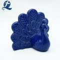 Home Decor Ceramic Peacock Figurine Arts Crafts